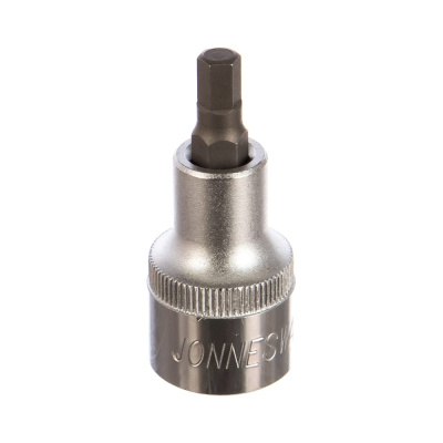 Насадка торцевая 1/2"DR с вставкой-битой шестигранной, H6, 55 мм S09H406 