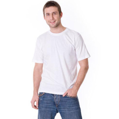 Футболка белая 160г/м2 р.6XL																