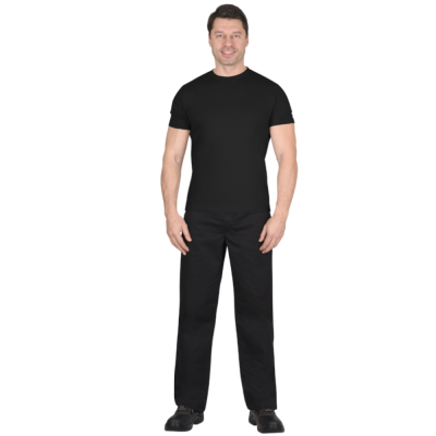 Футболка чёрная 160г/м2 р.5XL (ЧЗ)