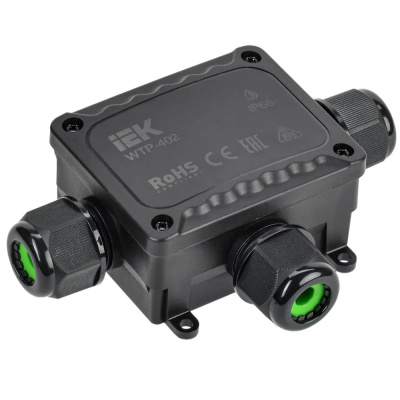 Коробка распред. герметичная WTP-402 3 ввода IP68