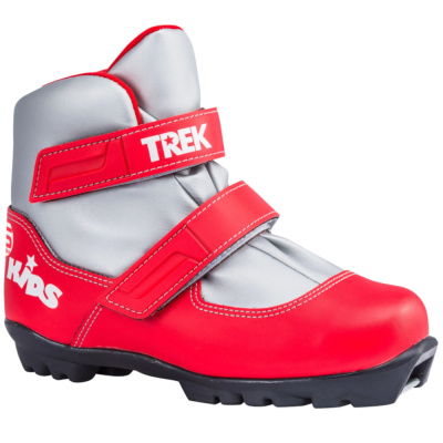 Ботинки лыжные детские TREK Kids1 красный (лого белый) N (RU31;EU32;CM19)