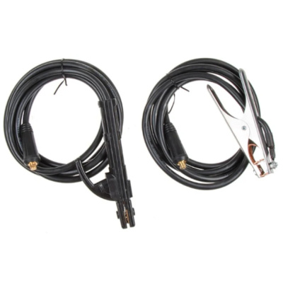 Комплект сварочный для MMA (до 200А, 3 + 3 м) SOLARIS