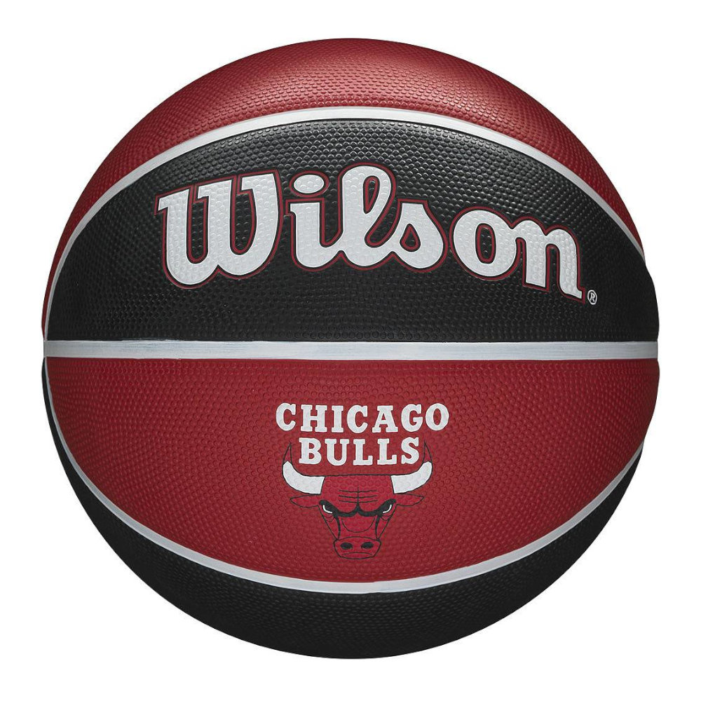 Мяч баск. WILSON NBA Team Tribute Chicago Bulls, арт.WTB1300XBCHI, р.7,  резина, бут. кам, красно-