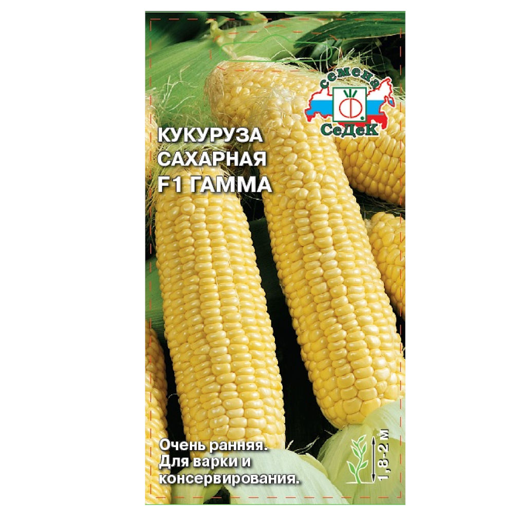 Кукуруза Гамма F1 (сахарная) (Евро, 4; 10353)