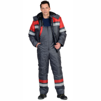 костюм серый