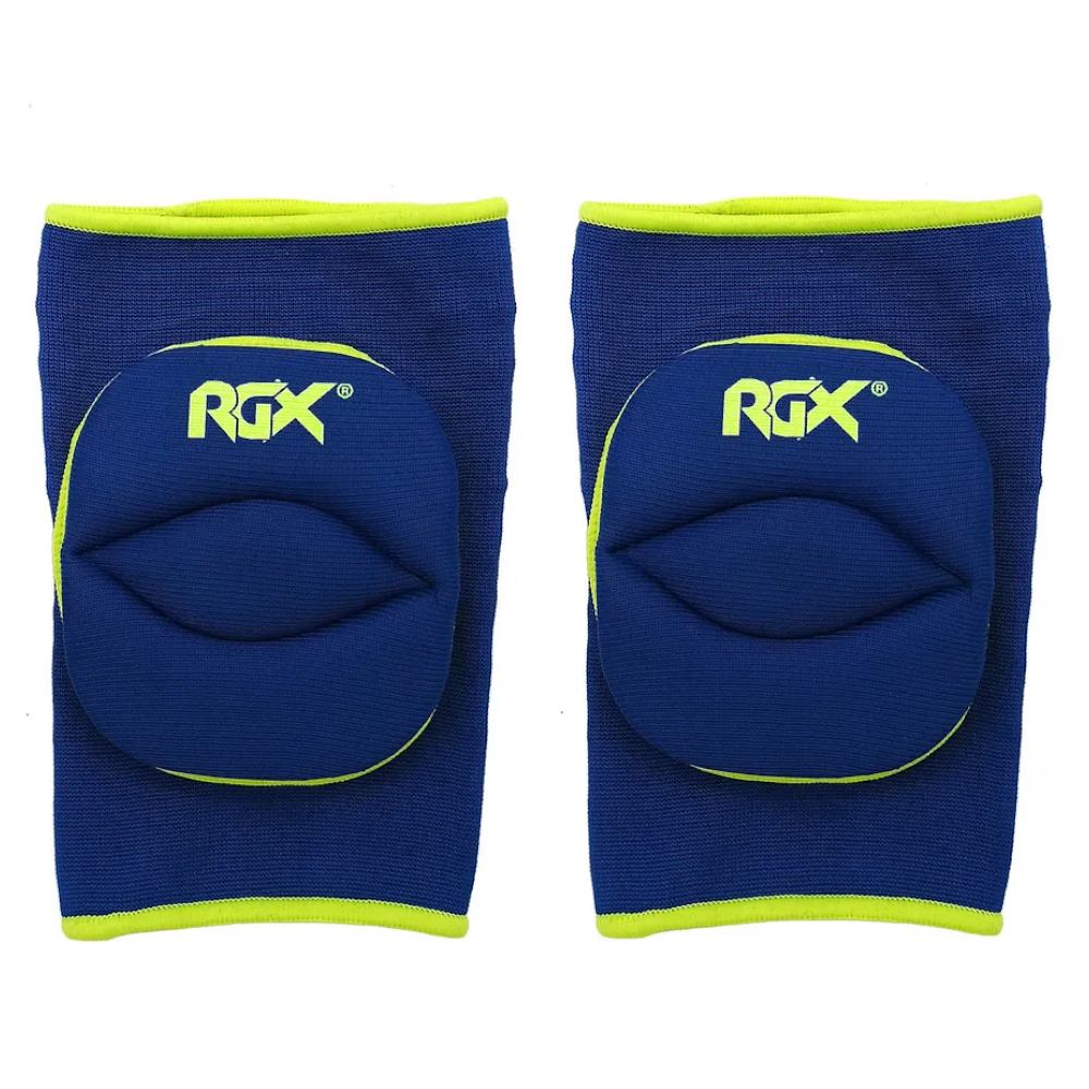 Наколенники волейбольные RGX-8745 Blue/lime (M)