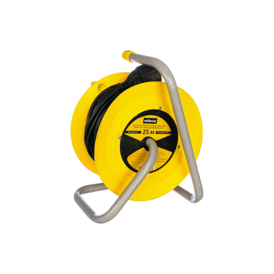 Удлинитель силовой на катушке LUX К1-О-25 ПВС 2*0,75 25м выносная розетка б/з