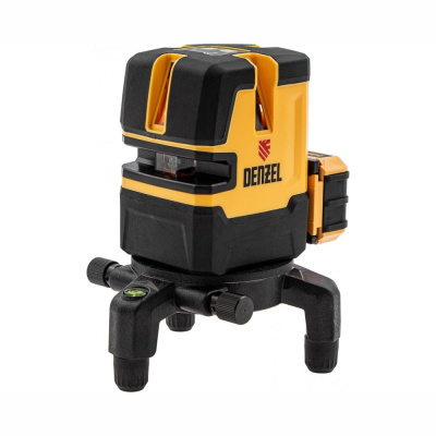 Лазерный уровень LX 06 Green, 30 м, 520 нм, акк. Li 5200 mAh, резьба 5/8"// Denzel