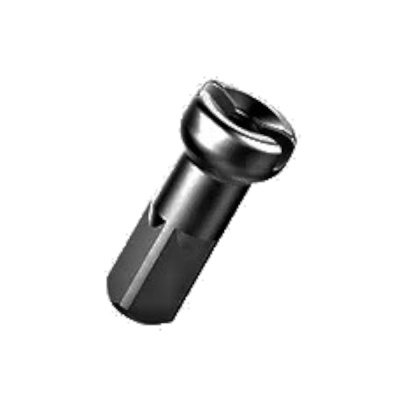 Ниппель PB14, латунь, 14G, 12мм, чёрный, 