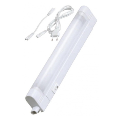 Светильник люминесцентный ЛПО-8w ЭПРА с лампой G5  с выключателем и шнуром