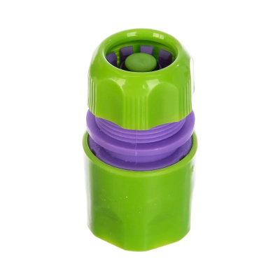 Соединитель PALISAD быстросъемный с "автостопом" пласт. д/шланга 1/2"