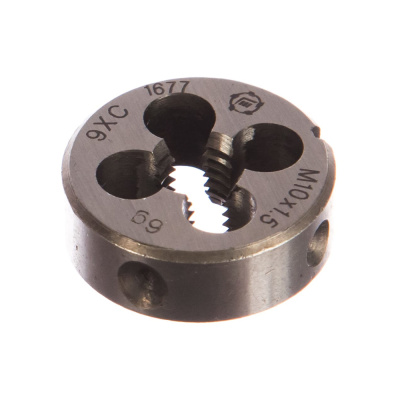 Плашка круглая 10,0*1,5 ГОСТ 9740