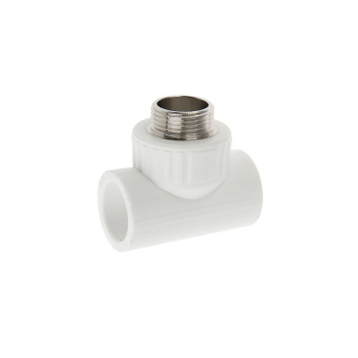 Тройник PP-R 32x1/2 нар.