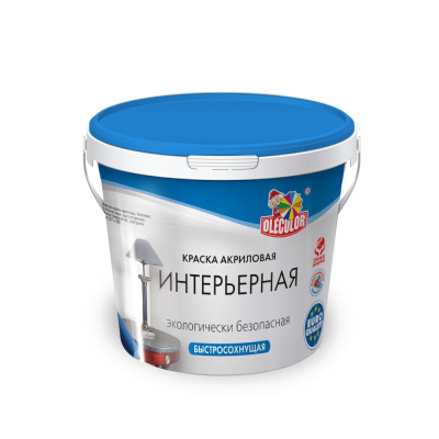 Краска водно-дисперсионная база "С" моющаяся (4,5л) Olecolor