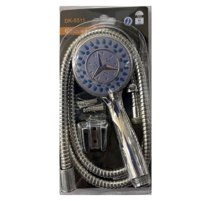 Комплект для душа (шланг+лейка+держатель) в блистере DK-5511