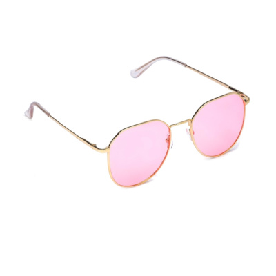 Очки солнцезащитные "Мастер К.", 13 х 13 х 4.5 см, линза 4.5 х 5 см, розовые   4703669