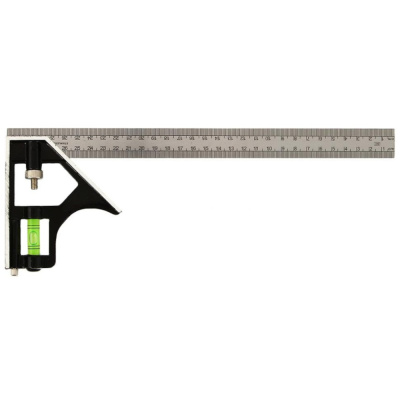 Угольник 300 мм с уровнем