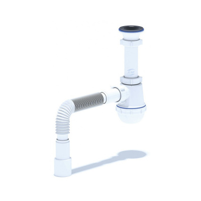 Сифон Ани 1 1/2*40 с гибкой трубой 40*40/50 С0115