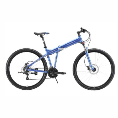 Велосипед Stark'23 Cobra 29.2 HD синий/серебристый/черный 18"