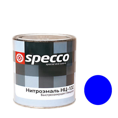 Эмаль НЦ-132КП "Specco" синяя 1,8 кг