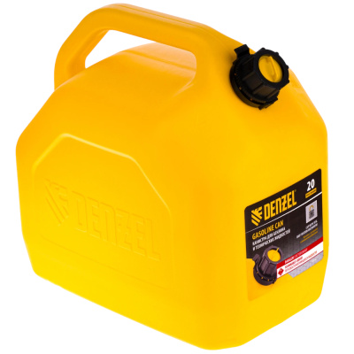 Канистра для ГСМ, премиум, 20л // DENZEL Канистра для ГСМ, премиум, 20л // DENZEL