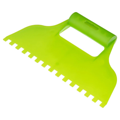 Шпатель для клея, пластмассовый, зубчатый 8х8 мм// Сибртех