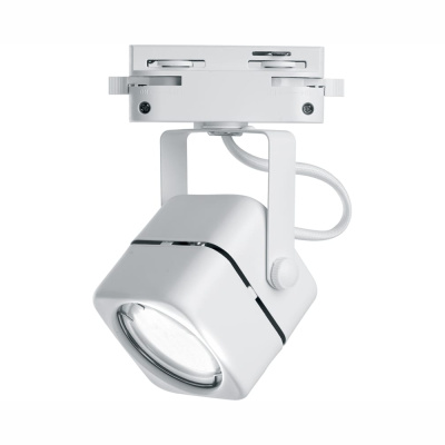 Светильник трековый на шинопровод ДПО GU10 без лампы белый