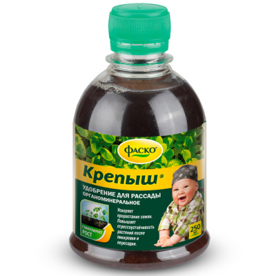 ЖКУ д/рассады 0,25л органо-минерал. Крепыш 5/15/990 Фаско
