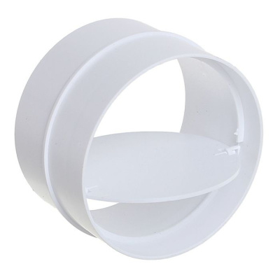 Соединитель круглый с обратным клапаном 100 СКПО