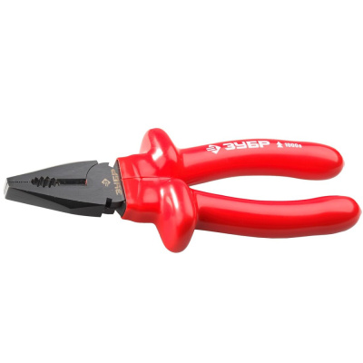 Плоскогубцы "ЭЛЕКТРИК" комбинированные, диэлектрические, высоков. до ~1000В, маслобензостойкая рукоя