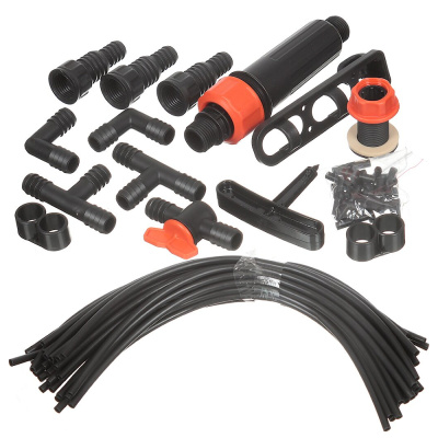 Набор для капельного полива от емкости, на 30 растений, с таймером, Жук, 7573-00