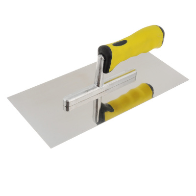 Гладилка плоская 280х130 мм, пласт. ручка, InWork