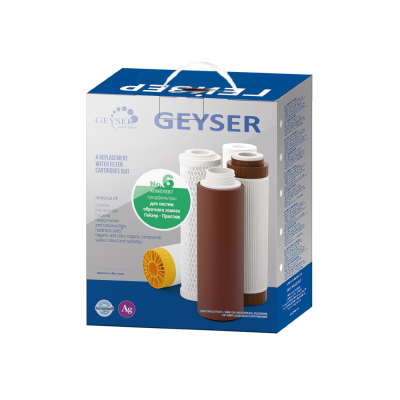 Комплект сменных картриджей к стационарному фильтру №6 (Рус)