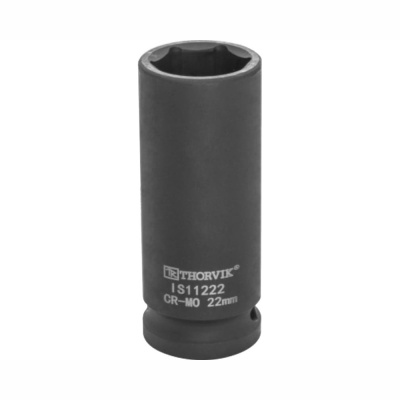 Головка торцевая ударная глубокая 1/2"DR, 22 мм IS11222