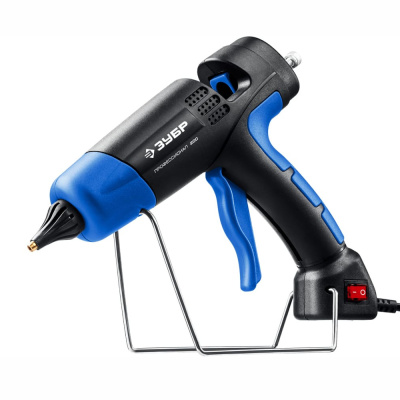 Пистолет термоклеевой электрический,  d 11 мм, 20  г/мин ЗУБР Профессионал 200 