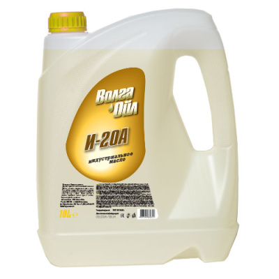 Масло индустриальное ВОЛГА-ОЙЛ И-20А, 5л