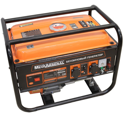 Генератор бензиновый MegArsenal GBL3000