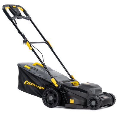 Газонокосилка эл. CHAMPION EM3716 (1,6 кВт травосб. 40л ширина 370мм 25-75мм, 14.1кг)