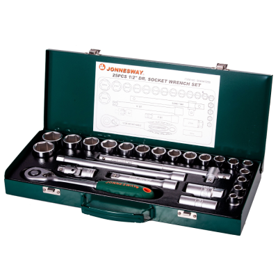 Набор торц.головок 1/2" DR 10-32мм, 25 предметов