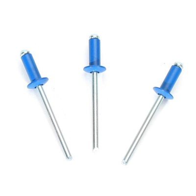 Заклепки "MATRIX" 4,0 х 10 мм RAL 5005 (синий), 50 шт