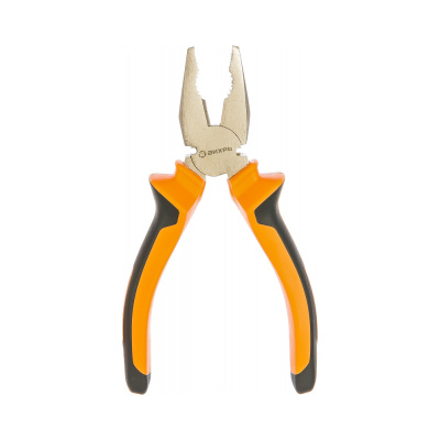 Плоскогубцы (пассатижи),160мм.,никелированные,двухкомпонентные рукоятки Вихрь 73/6/3/6