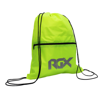 Мешок для обуви AC-BS03 40*50 (с карманом и логотипом) лимонный