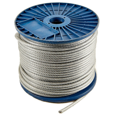 Трос стальной 6/8мм в оплетке ПВХ