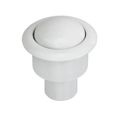 Кнопка нажимная И-СБ1-Б-КМ белая