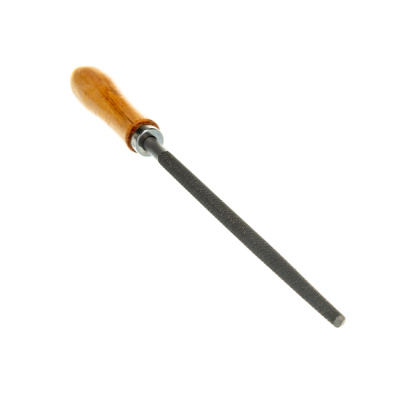 Напильник 200 мм круглый деревянная рукоятка Вихрь 73/6/4/4