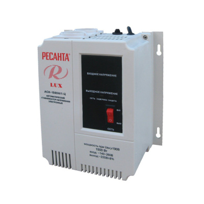 Стабилизатор АСН-1500 Н/1-Ц Ресанта Lux