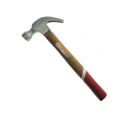 Молоток-гвоздодер, 450г. Кованый боек, деревянная рукоятка Sturm!