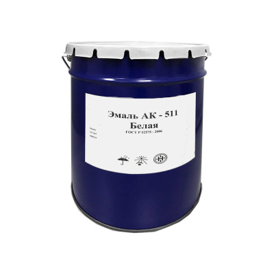 Краска разметочная АК-511 белая(30кг)