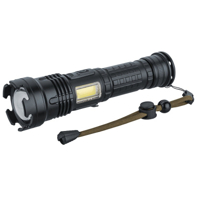 Фонарь светодиодный NPT-P06-ACCU алюминиевый профессиональный 1P70 LED 20Вт+1COB LED 2Вт li-ion 2Ач