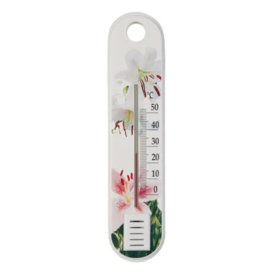 Термометр комнатный "Цветок" П1 (0/+50), блистер (шк 4607157330057)